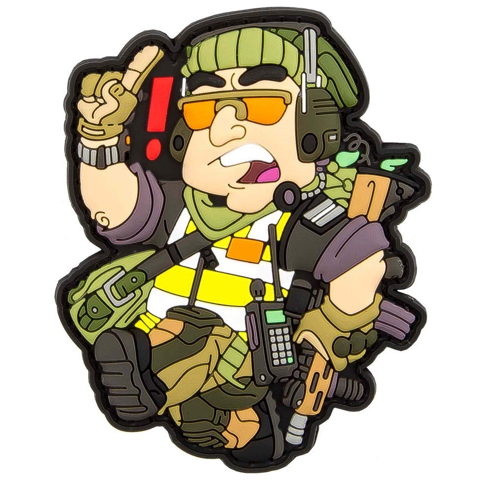 TACOPSGEAR BB Heads Airsoft Marshall 3D PVC Patch