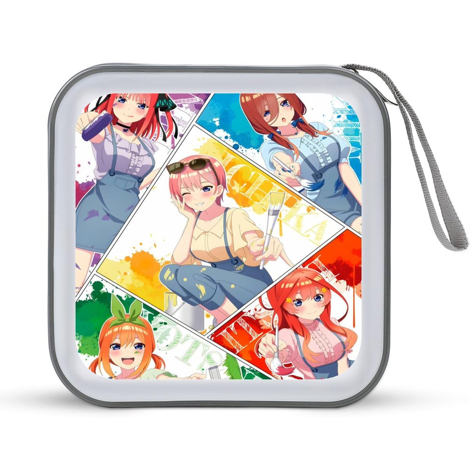 Amazon.co.jp: 五等分の花嫁 Cdケース 収納ボックス 大容量 Cdケース