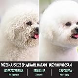 Tauro Pro Line Szczotka do pielęgnacji średnich i długich płaszczy, idealna do cocker spanieli, okrągła, elastyczna poduszka, miętowy, rozmiar M