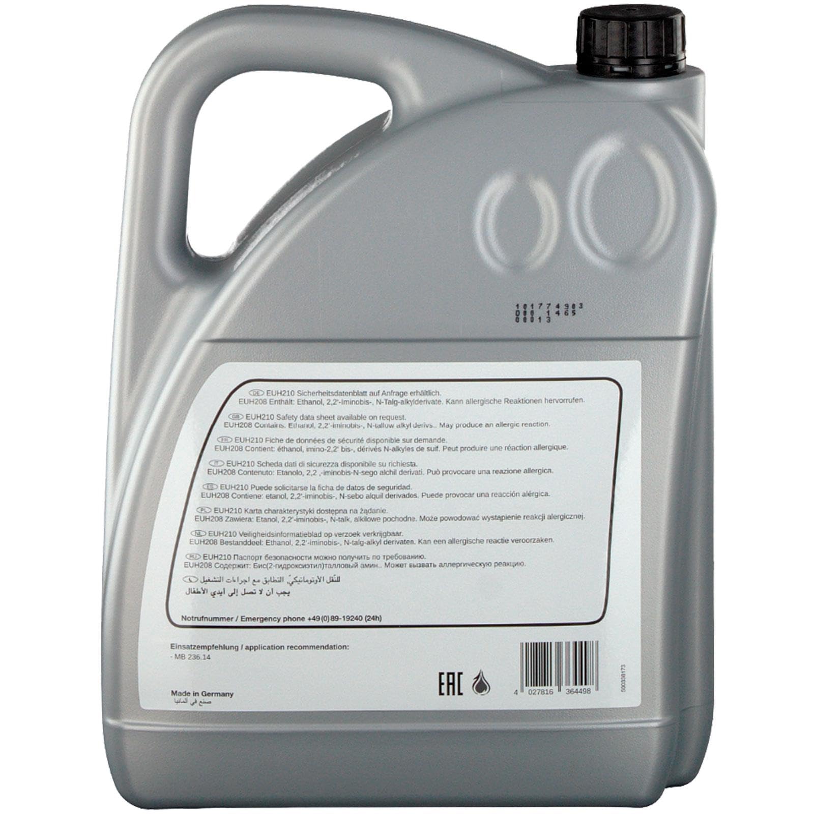 Febi Filter Automatikgetriebe+ATF Öl 5-Gang