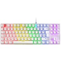 Mars Gaming MK80 Bianco, Tastiera Gaming Meccanica TKL FRGB