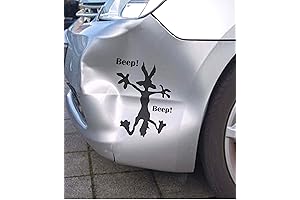 Beep Beep Dent Fix Car Vinyl Decal Sticker