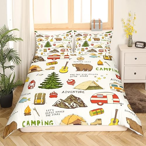 Miniatura 65 de Castle Fairy Juego de funda de edredón de cola de pez de sirena, tamaño Queen, juego de ropa de cama de escamas de sirena de acuarela arcoíris, 3