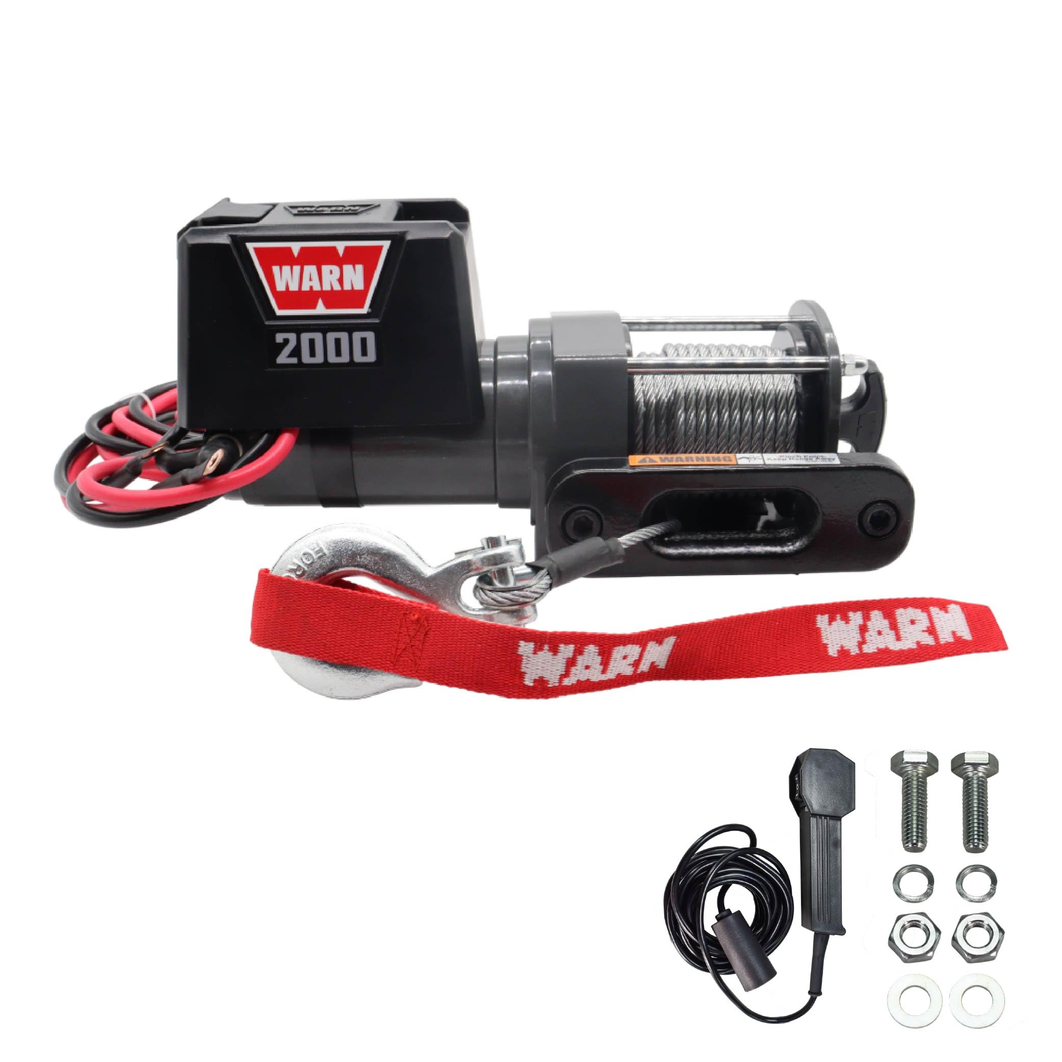 WARN 2000 DC Utility Winch, 92000