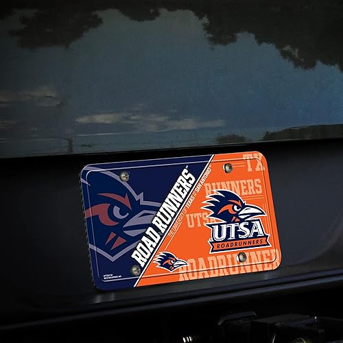 Miniatura 103 de NCAA etiqueta de metal para auto, negro