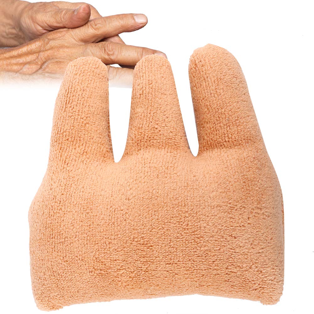 Dioche Cone with Finger Separator, Hand & Finger Aid for Contracture & Skin Breakdown, Comfortable & Finger Separation, Finger Separator Finger Protector Finger Aid Separator