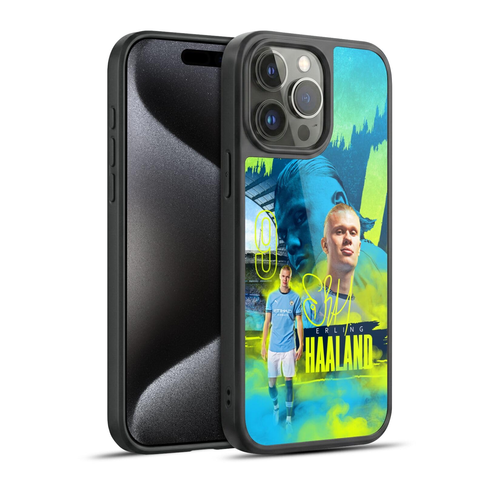 Coque antichoc iPhone 15 Pro Max évite les fissures Manchester City - 8