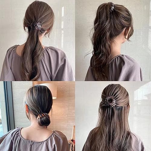 Miniatura 5 de 7 pinzas para el pelo mágicas de nido de pájaros, soporte para el cabello, pinza mágica para el pelo de nido de pájaros, horquilla de placa nido de