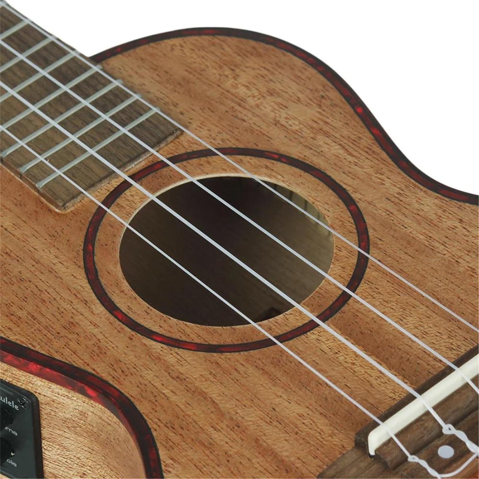 Ukulele Da 23 Pollici 4 Corde Chitarra Hawaiana Sapele Guitarra Con EQ Ukulele Con Set Di Borse