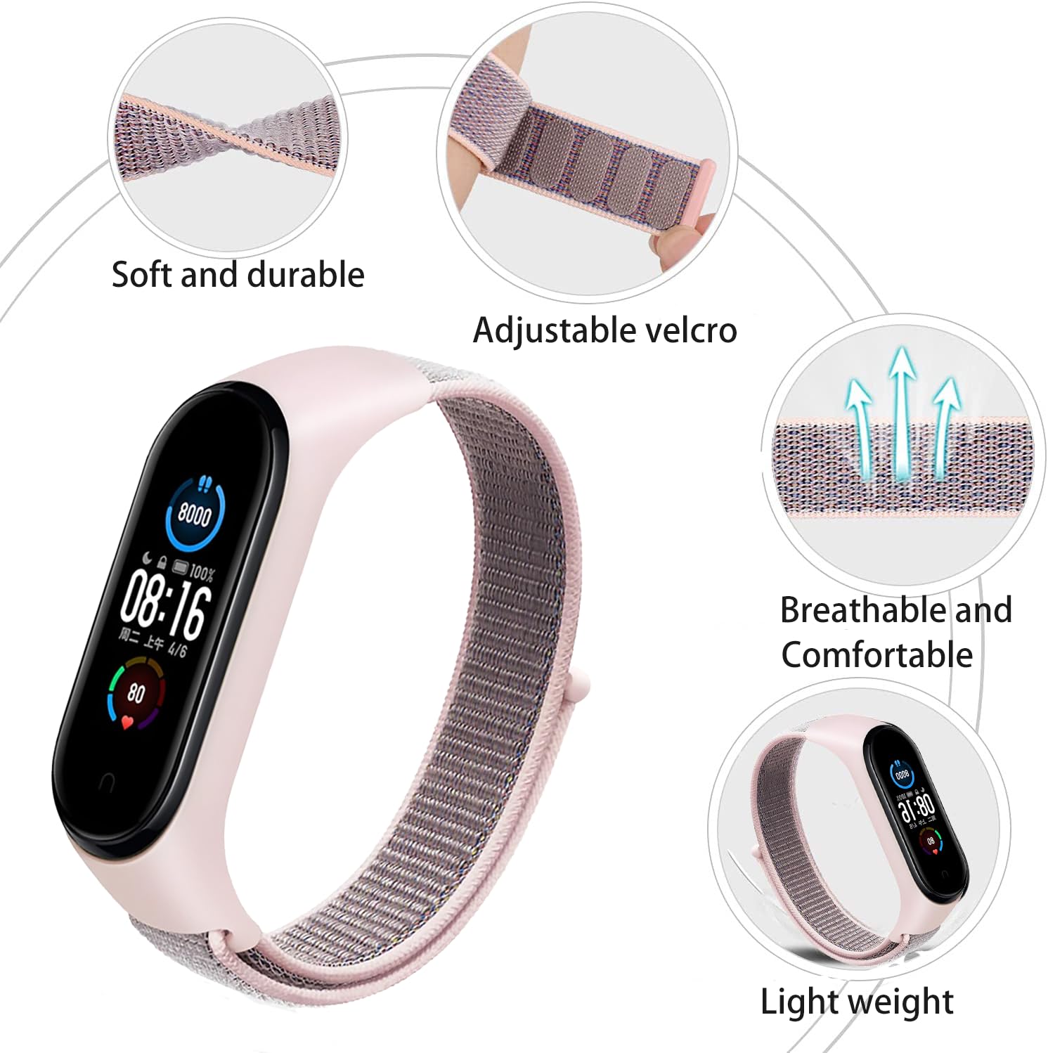 Amazon.co.jp: [EIHAIHIS] コンパチブル xiaomi smart band 7 替え