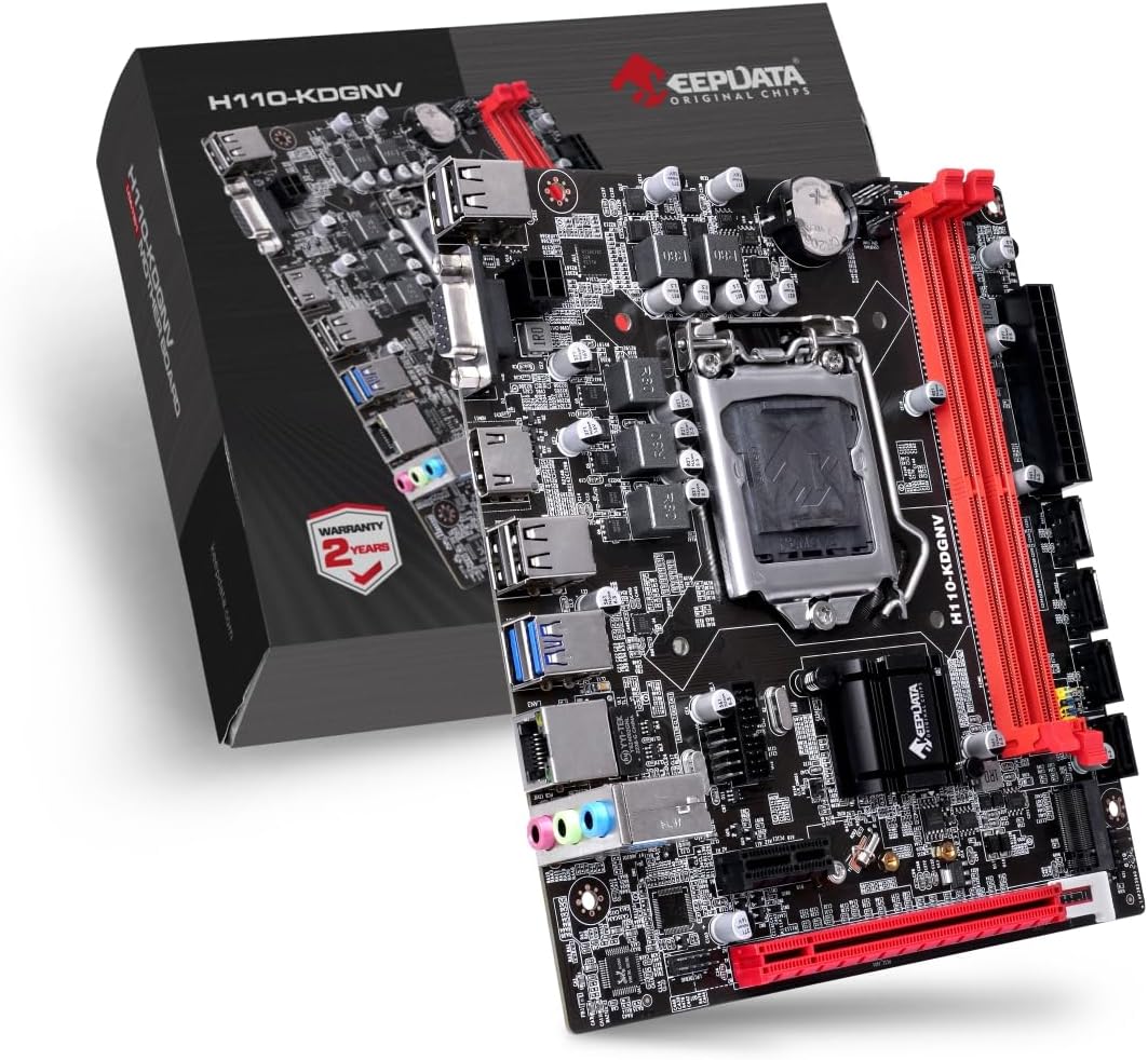 Review da Placa Mãe Keepdata H110-KDGN: Testada por 7 dias para gamers