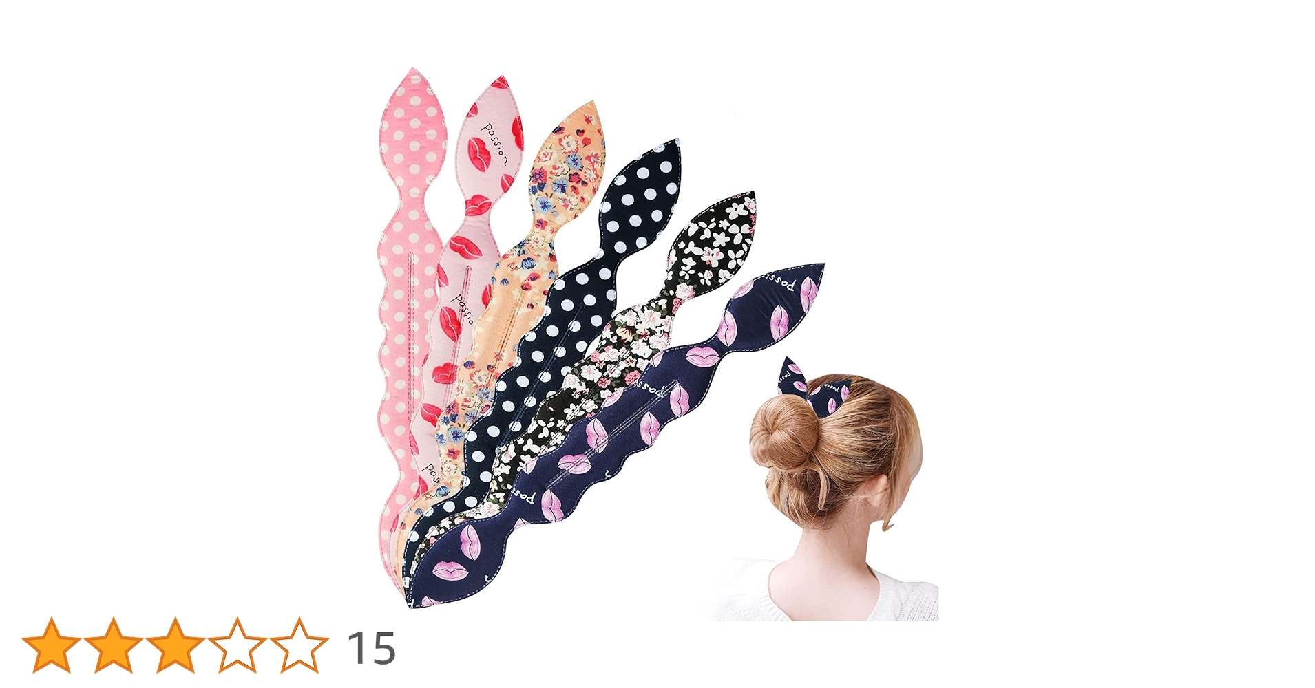 Amazon | Doyime お団子ヘアメーカー お団子ヘアアレンジ 【6個