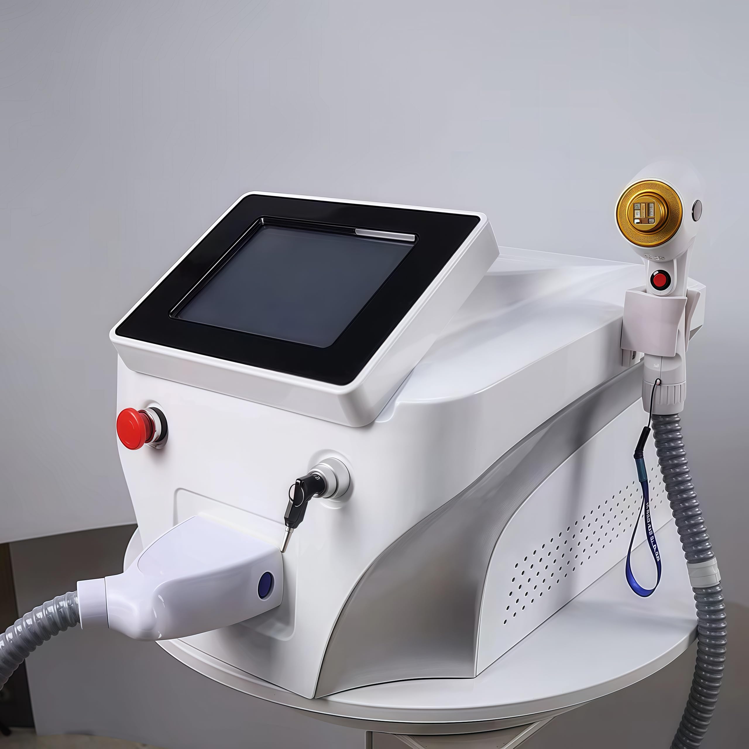 Dioda laserowa inteligentna 3 długości fali depilator chłodząca głowa laserowa depilator twarzy i ciała depilacja