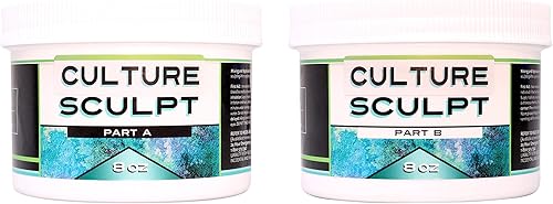 Counter Culture DIY Culture Sculpt - Compuesto de modelado de 2 partes, 16 onzas en total, arcilla artística libre de compuestos orgánicos volátiles