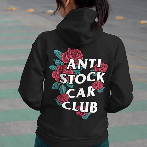 Miniatura 3 de STYLN Sudadera de manga larga con capucha Sudadera divertida con capucha unisex para adultos entusiastas del automóvil, camión, bicicleta, carreras