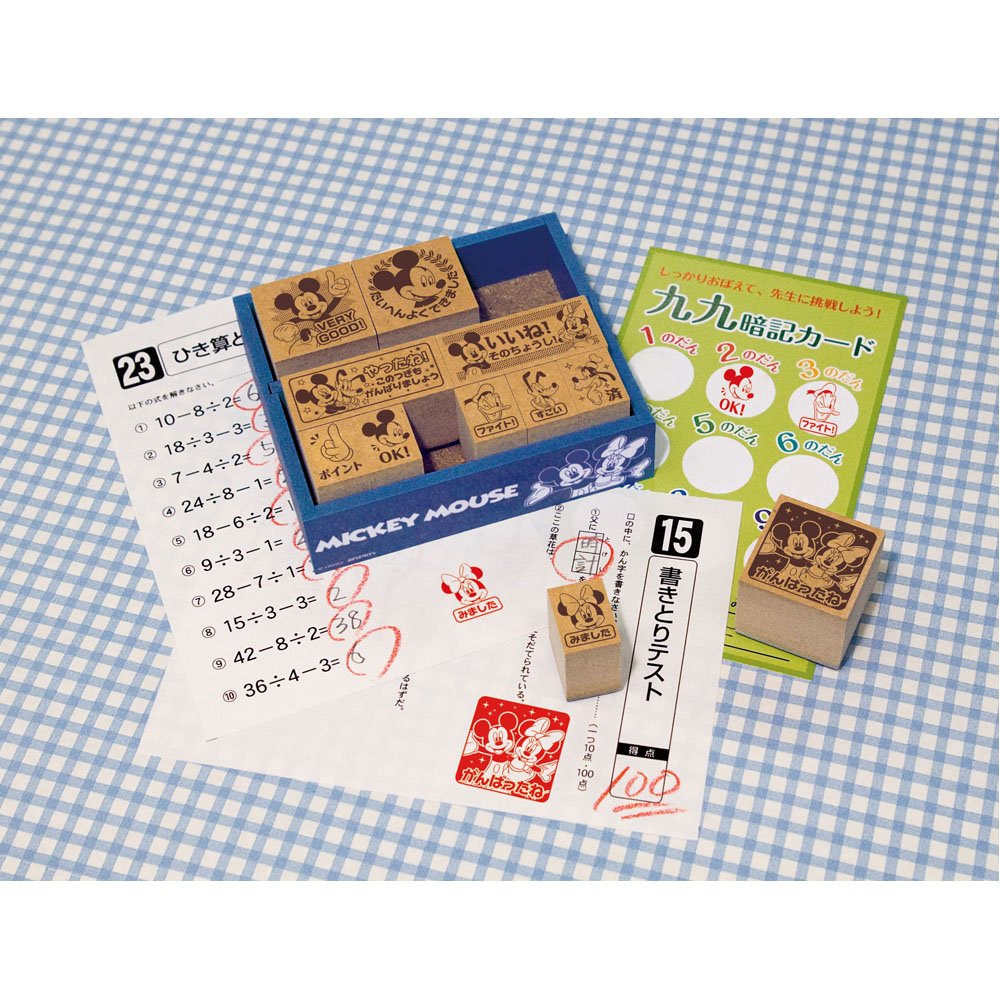 Amazon.co.jp: ビバリー ディズニー スタンプ はんこ ミッキーマウス