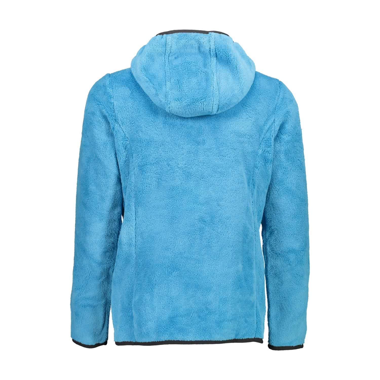 CMP Chaqueta Polar Infantil Highloft Con Capucha Fija Chaqueta Niñas