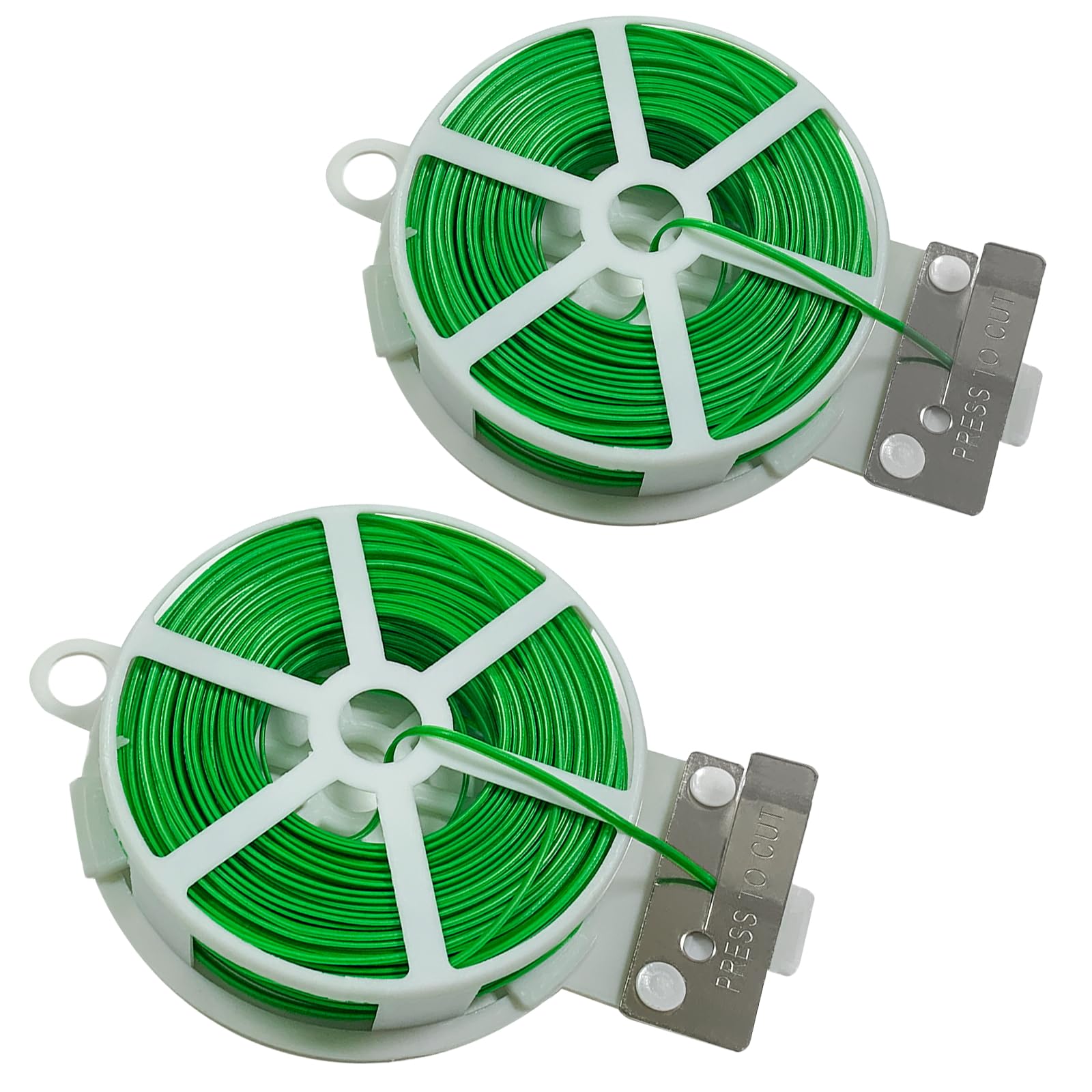 Filo Da Giardino Rivestito 100 M - Con Taglierino, Antiruggine, Verde, Per Piante E Legature - Foto 8