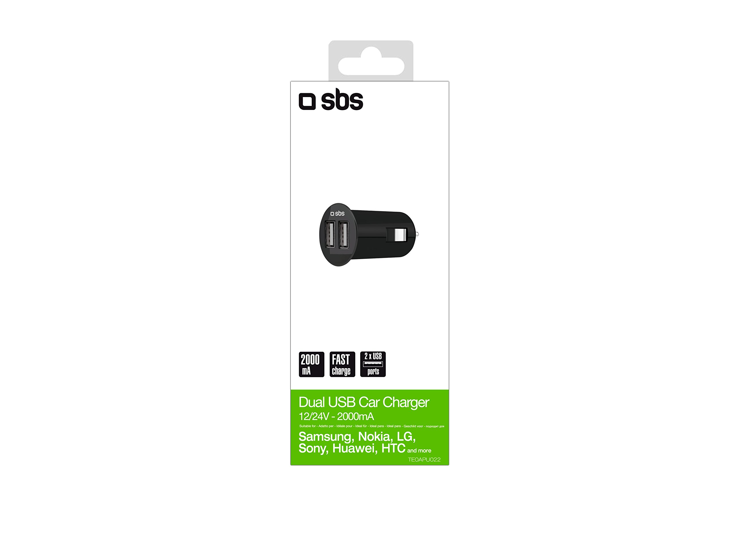 Sbs 0578 2 Çıkışlı Mini Araç Şarjı, 2, 400 Mah