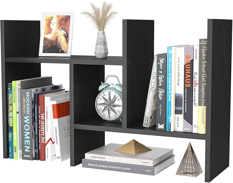 countertop book rack