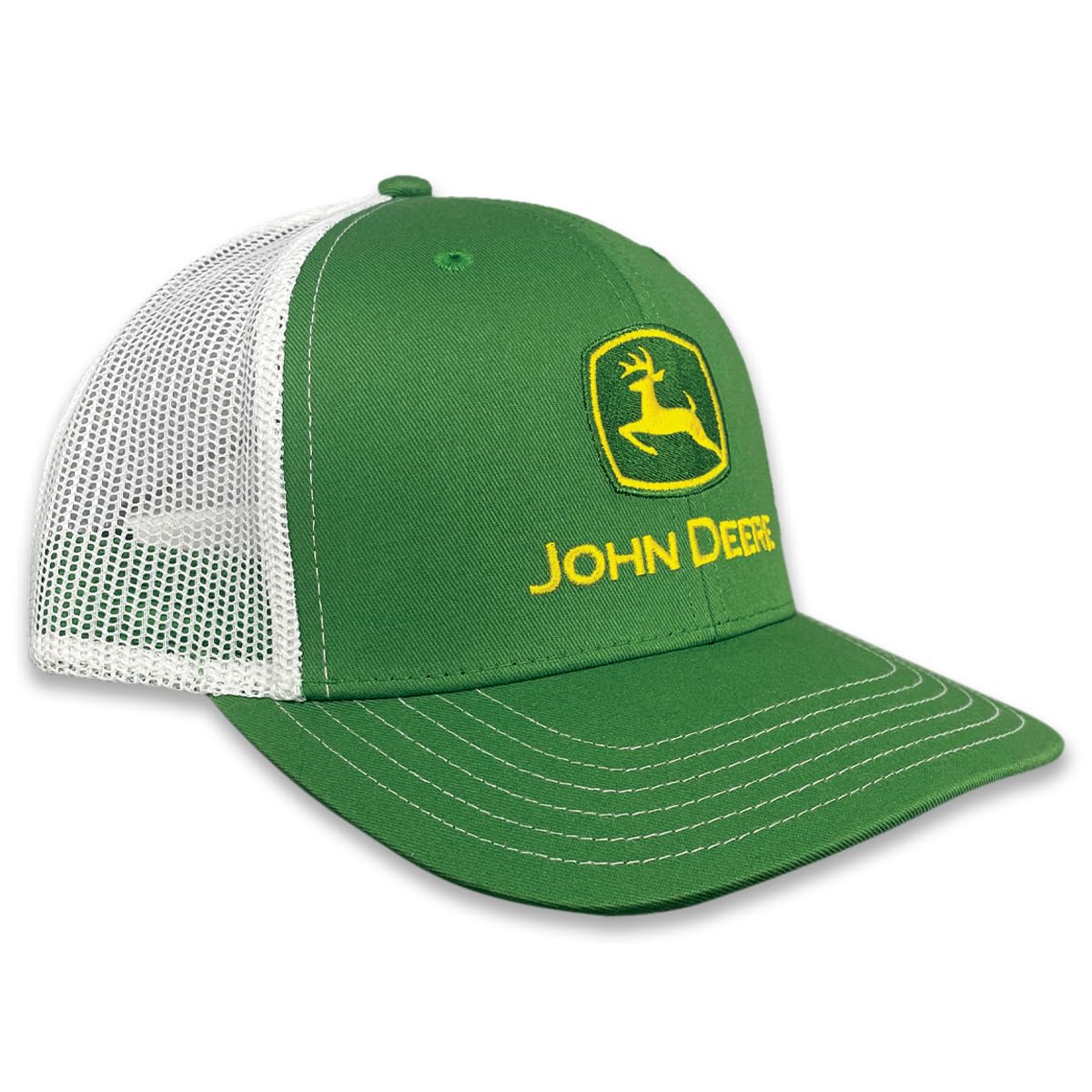 John Deere LP86112 - Gorra Embro Verde y Blanco para Hombre