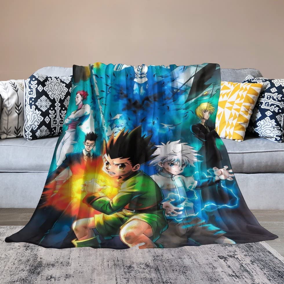 HUNTER × HUNTER*ひざ掛け  ブランケット ブランケット（ひざ掛けサイズ・アニメ『HUNTER×HUNTER