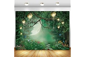 Alluring Baby Photo Backdrop: Spring Enchanted Forest Magic