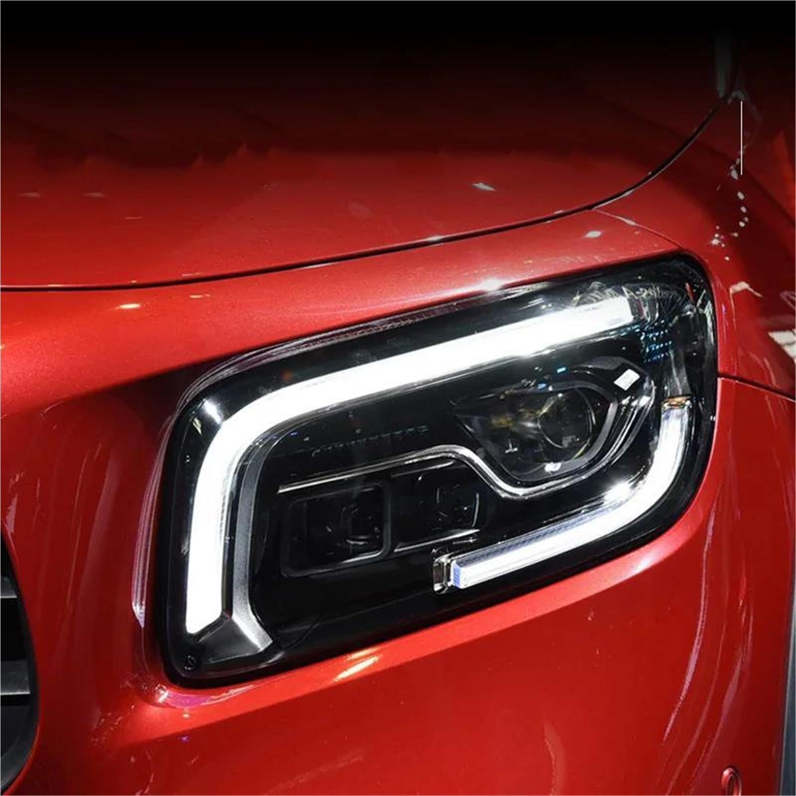 Migliora la sicurezza della guida notturna Accessori Per Auto Lente Per Fari DRL Lampade Anteriori Indicatori Di Direzione Lampada Frontale Per Benz GLB 2020 2021 2022 2023