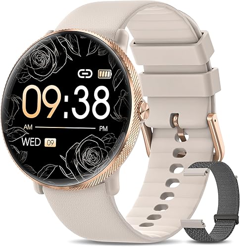 Smart Watch (AnswerMake Calls), 1.39" Smart Watches for Women 110+ Sports Modes Fitness Tracker with Blood PressureHeart RateSleep Monitor, IP68