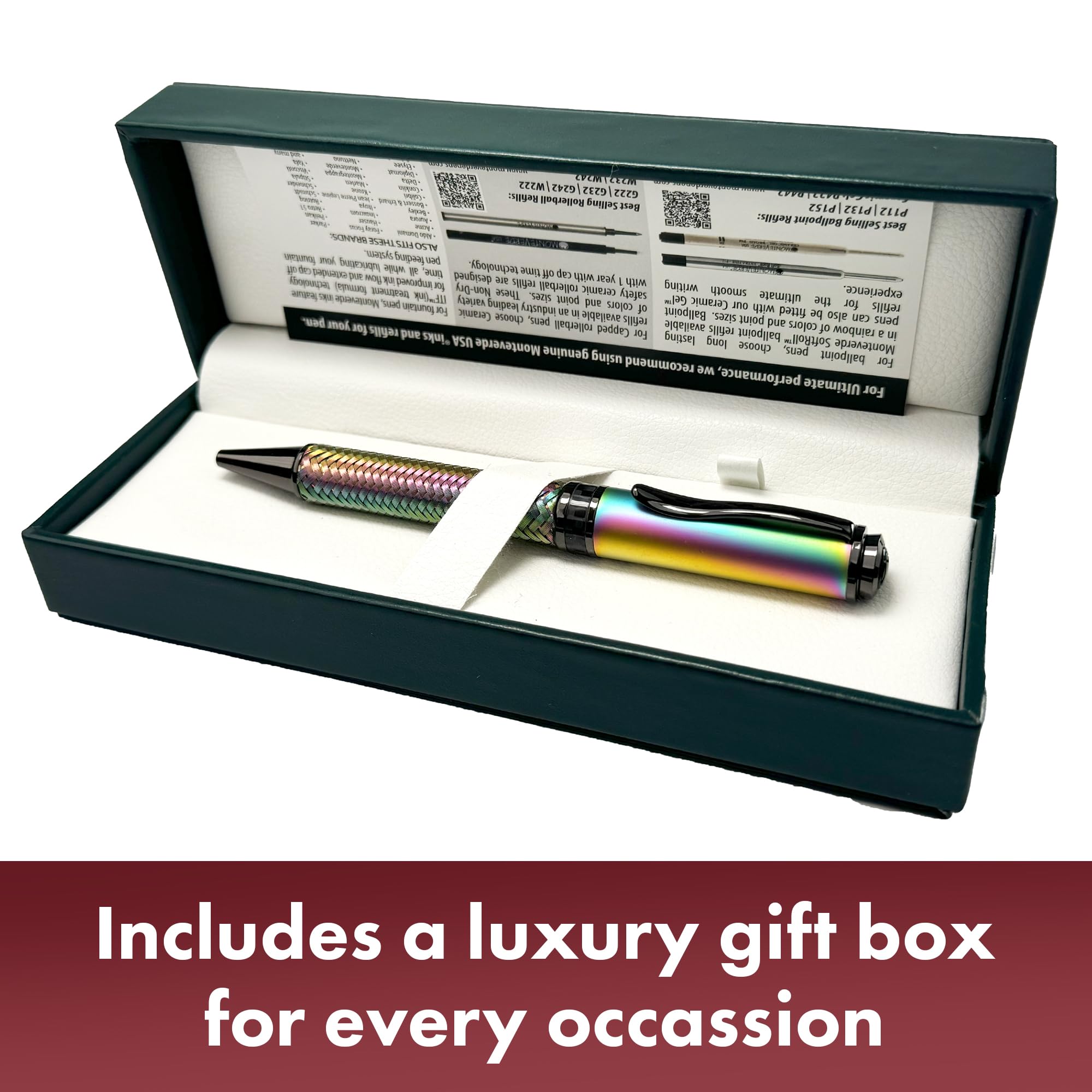 Monteverde USA 25th Anniversary Limited Edition 1999 Innova Lightning Ballpoint Pen Collectible Writing Instrument — view 3