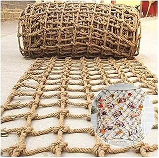 Jute Hemp Rope Nets for Safety & Decorative,Rope Ladder for Kids and Pet...