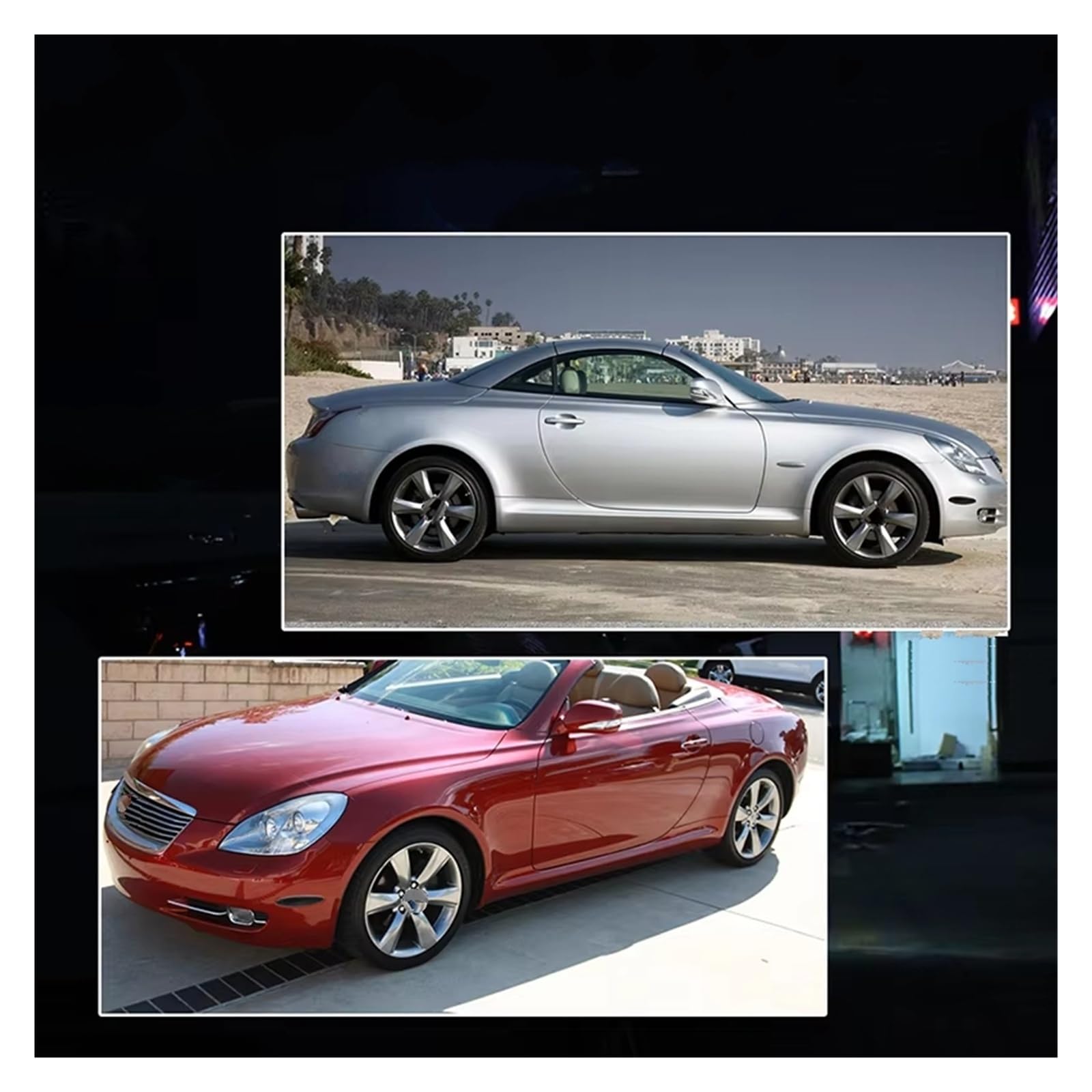 Intermitente Reemplazo Para Lexus Para SC430 2002-2010 Luz Delantera Y Trasera Para Lateral Parachoques Carcasa Luces Señal Giro Sin Casquillo Bombilla
