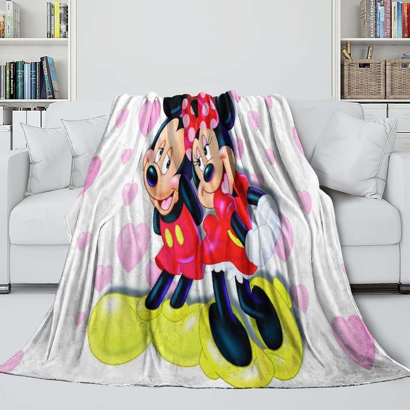 Cartoon Müllwagen Decke | Ultraweiches Flanell-Fleece | Für Alle Jahreszeiten, Kuschelig & Warm