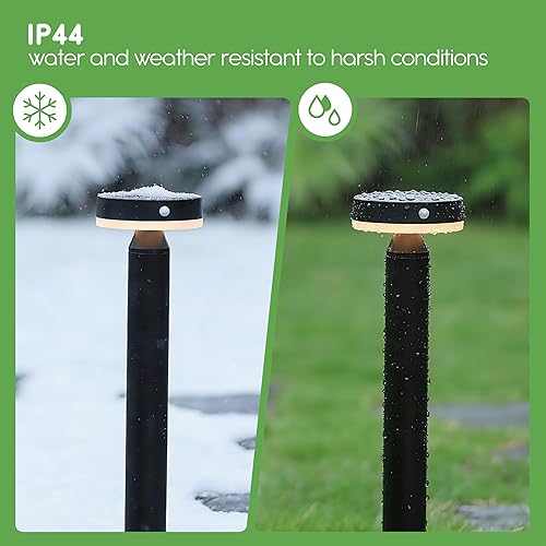 Miniatura 6 de 20" Solar Landscape Lights - Outdoor Solar Lights for Yard - PIR Sensor & Two Light Modes - 50lm & 400lm - Rechargeable Battery Last Up to 55 Hours