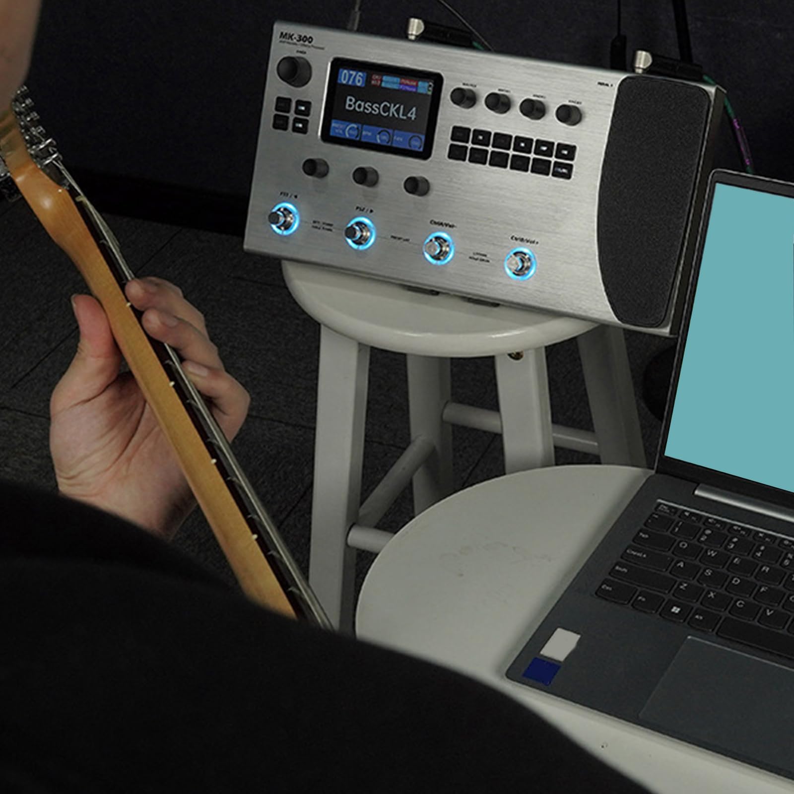 Amazon.co.jp: MK300 ギターエフェクター ニューラルモデリング マルチ