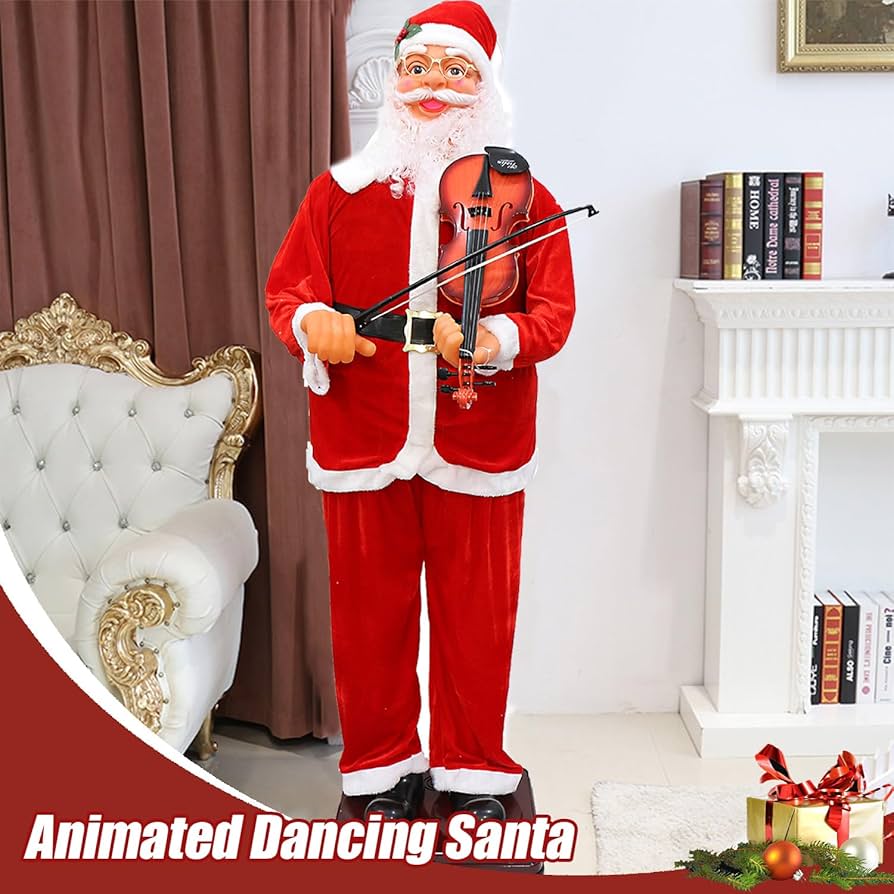 うちのサンタクロース Amazon.co.jp: DHYBDZ 71インチ アニメダンシングサンタ、電動