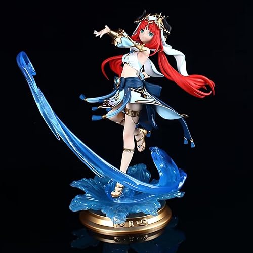 Mulrcks Dancing Girl Nilou - Figura de Nilou, juego de anime Nilou escala 18, figuras de PVC, colección de figuras de personaje, decoración de