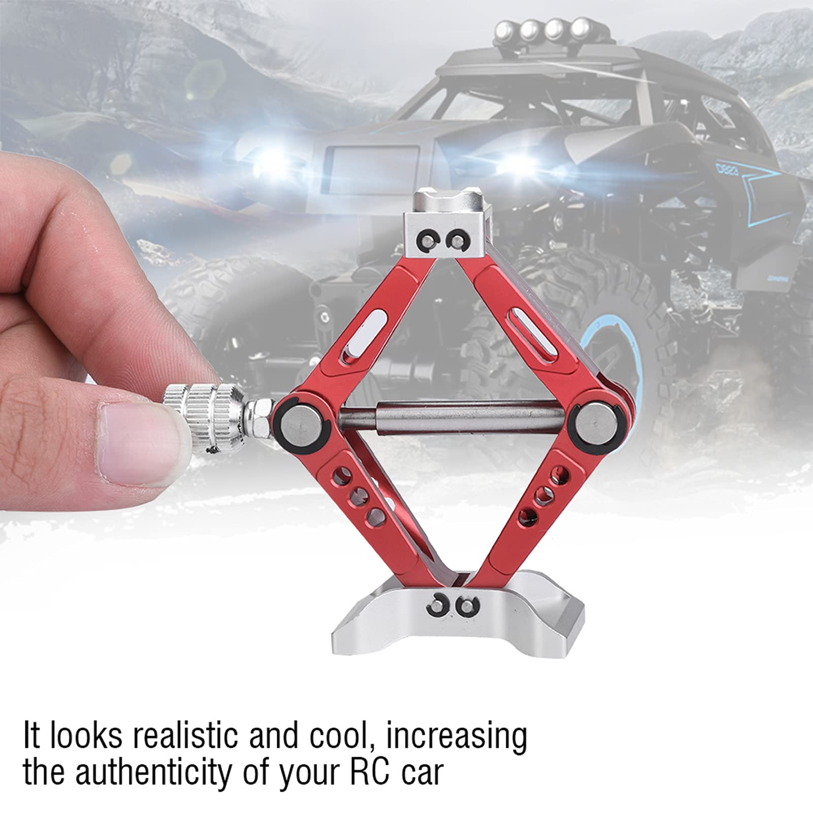 Set Da 4 Pezzi Supporti Per Modellismo RC, Scala 1/10 In Metallo - Foto 4