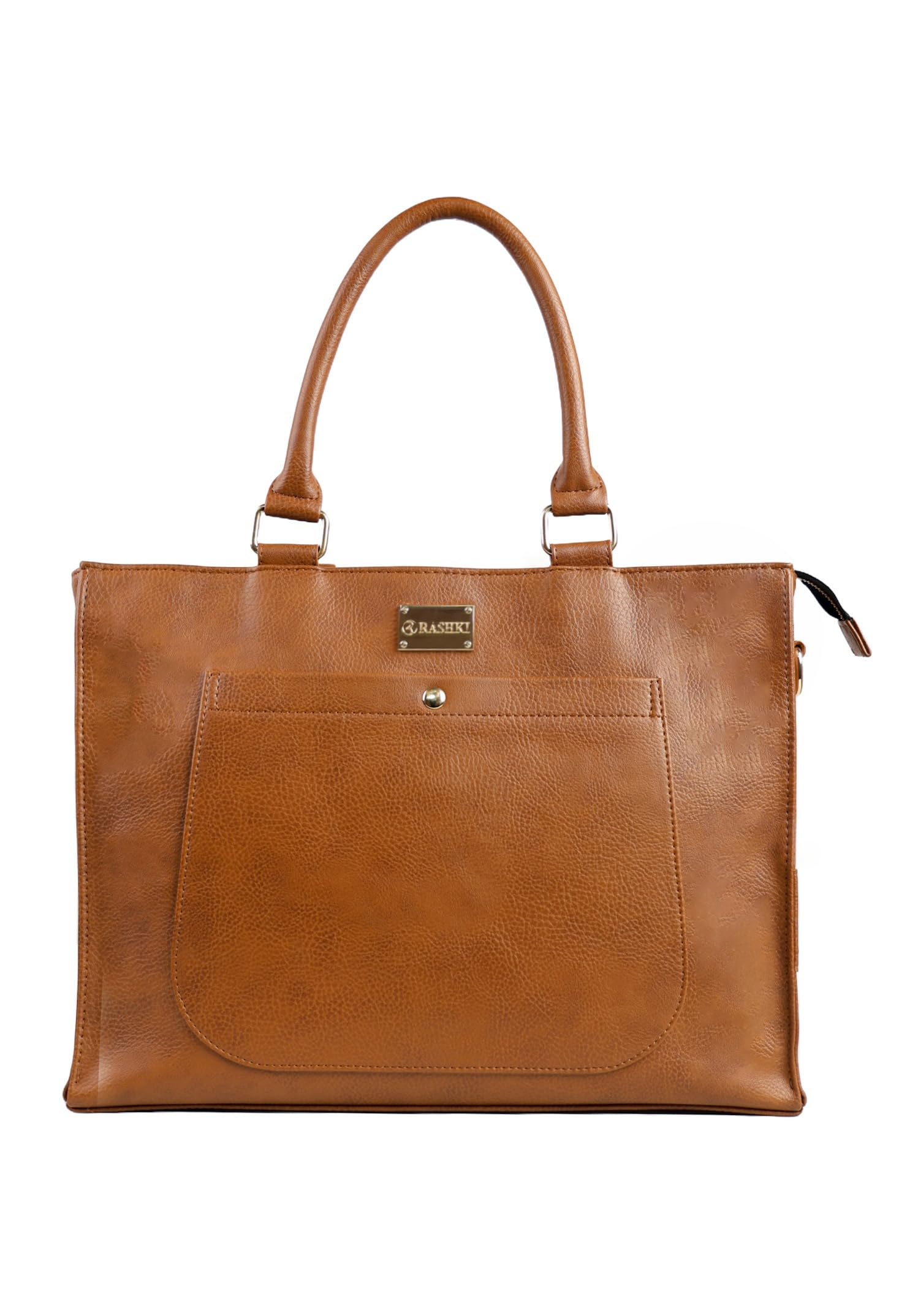 RASHKI MOBI - Laptop Tote Bag | 15.6" Laptop compartment | Work Tote with detachable Mobile Holder