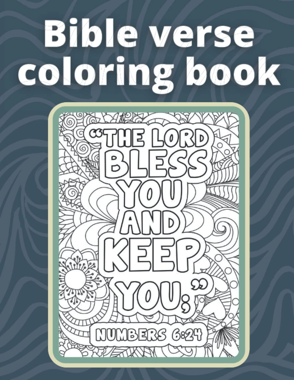 Bible verse coloring book: Christian coloring books for adults