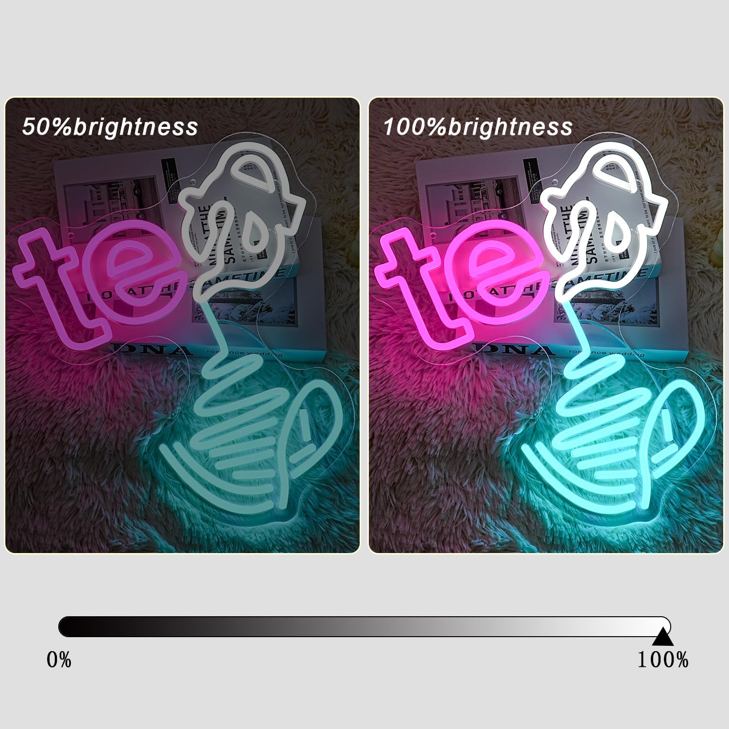 Tea Neon Sign Blue Teapot Neon Light Dimmable Tea Pouring Neon Signs Tea Bar Neon Light Signs for Kitchen Coffee Shop Teahouse Lounge Restaurants Living Room Decoration