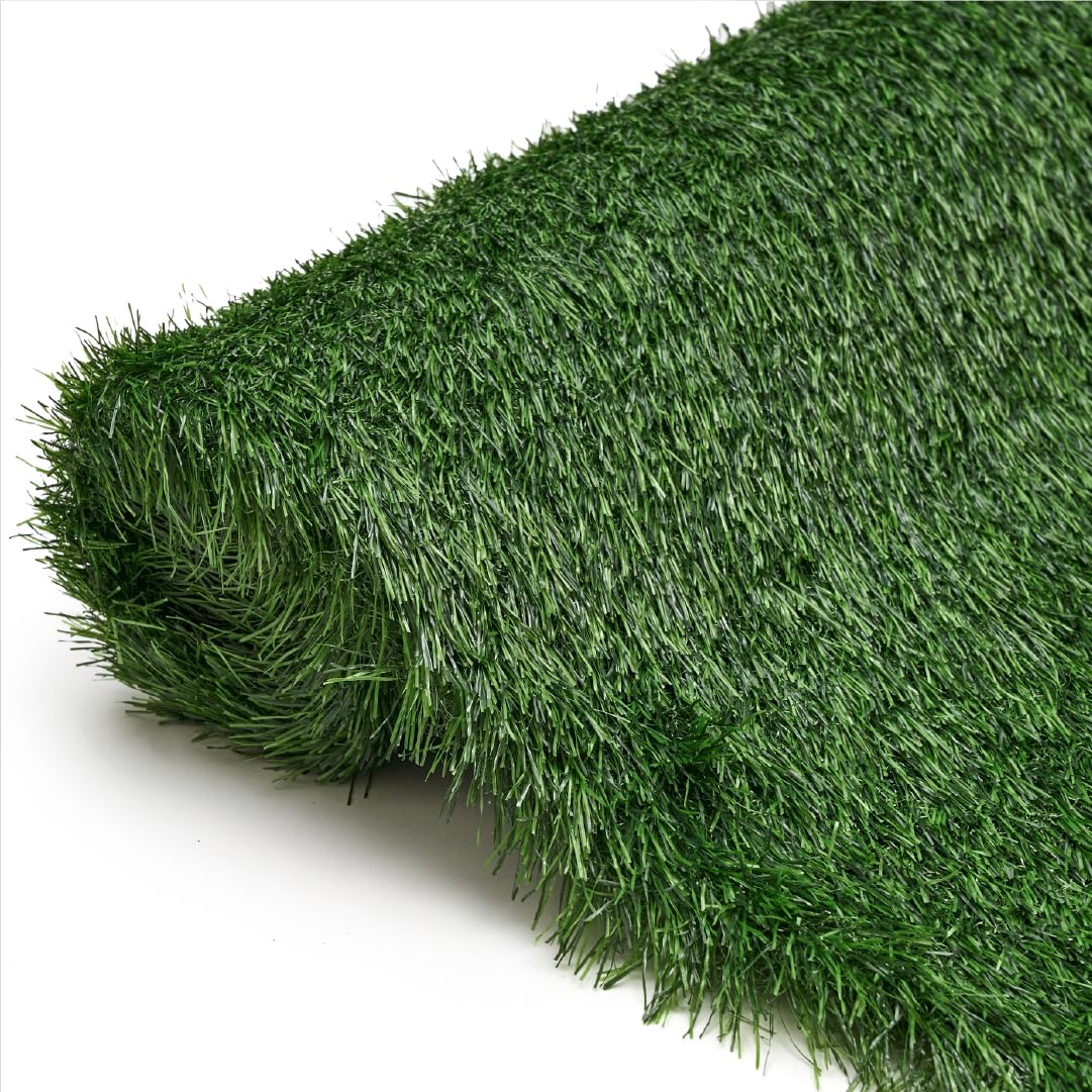 TAPISO Verde dywan trawnikowy ze sztucznej trawy, zielony, wysokość: 40 mm, dywan ze sztucznej trawy do użytku na zewnątrz, odporny na działanie warunków atmosferycznych, szybkoschnący, do ogrodu, na