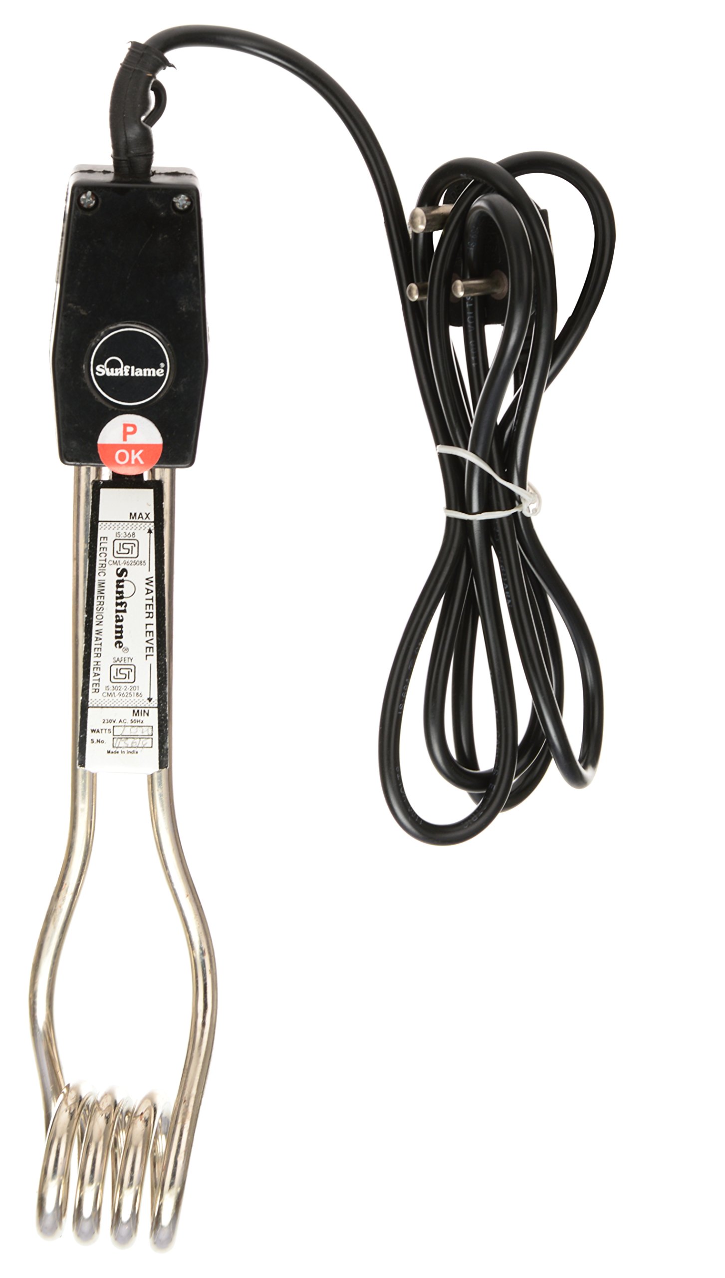 Buy Sunflame 1000- Watt Immersion Rod (Metallic and Black) Online at Low  Prices in India - Amazon.in