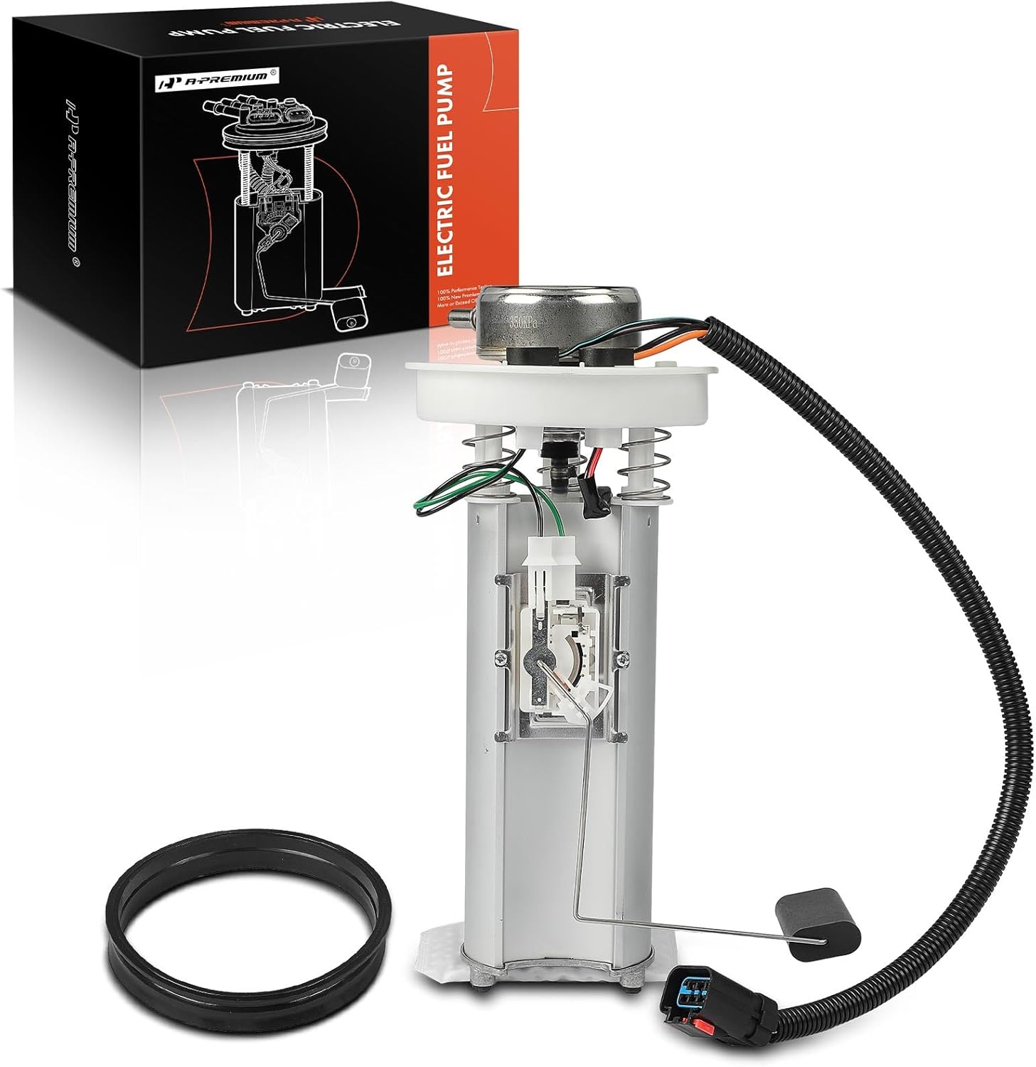 A-Premium Electric Fuel Pump Module Assembly with Sending Unit Compatible with Jeep Cherokee 1997 1998 1999 2000 2001, 2.5L 4.0L, Gas