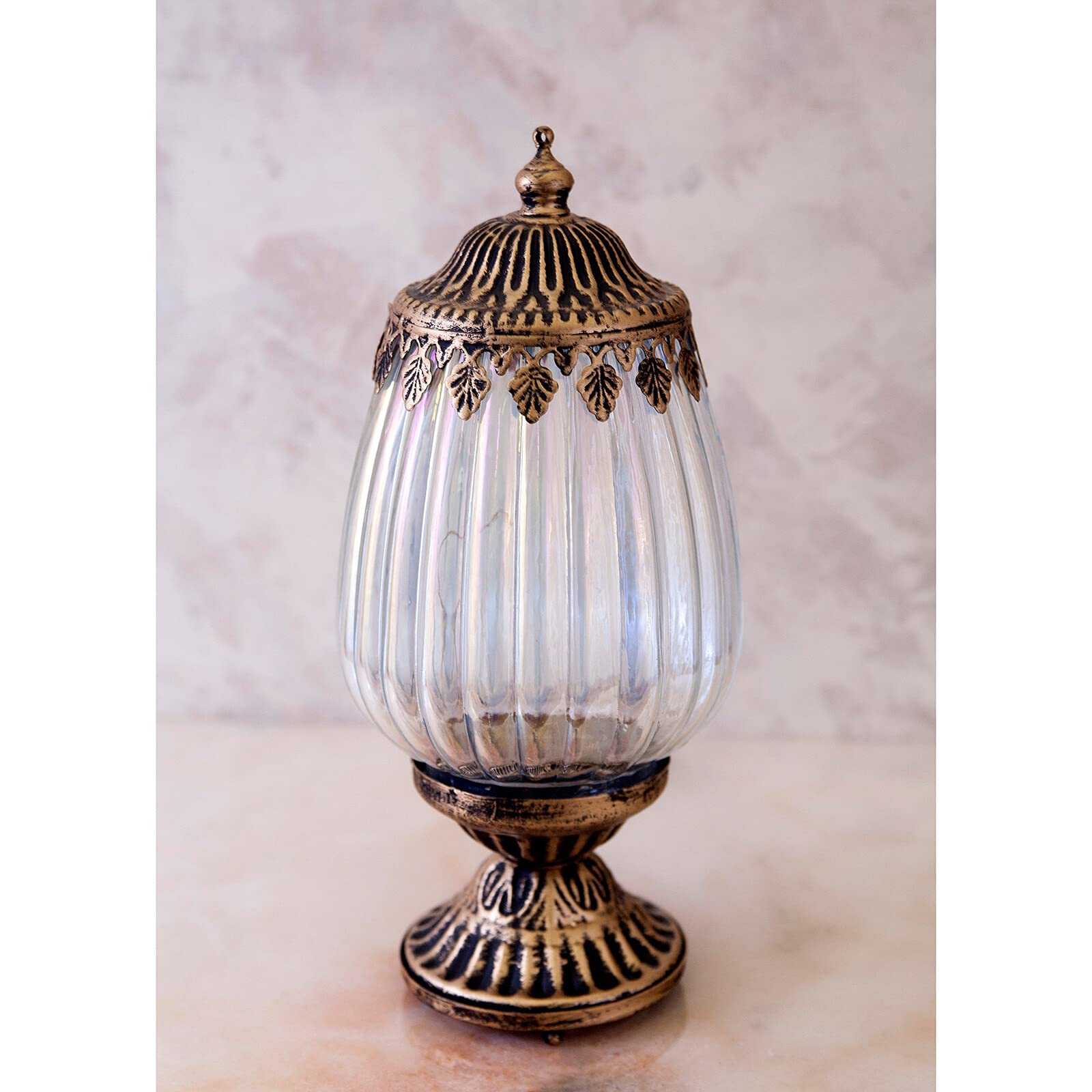 新品ロワール LED ランタン M アンティーク調 電池式 アンティーク