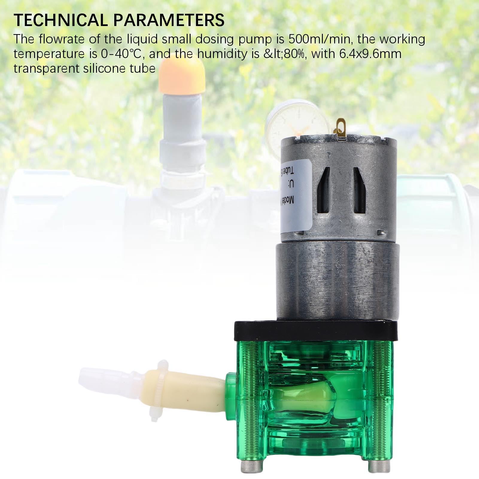 Keenso Liquid Dosing Pump Peristaltic High Flowrate for Experimental and