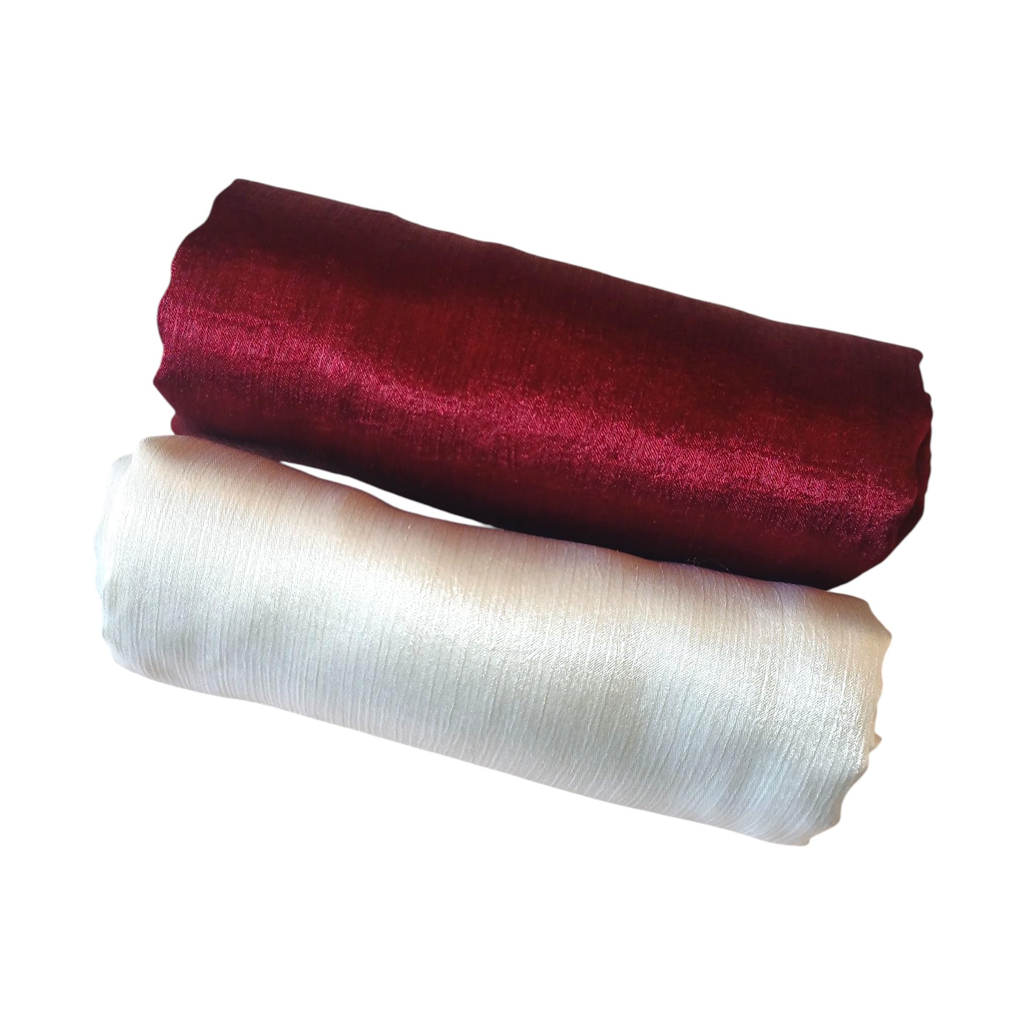 abzura Premium Muna Satin Scarf | Hijab | Soft, Shiny & Stylish | 200 cm x 70 cm | Elegant Choice for All Occasions – Parties, Weddings & Festivals Pack of 2-picture-4