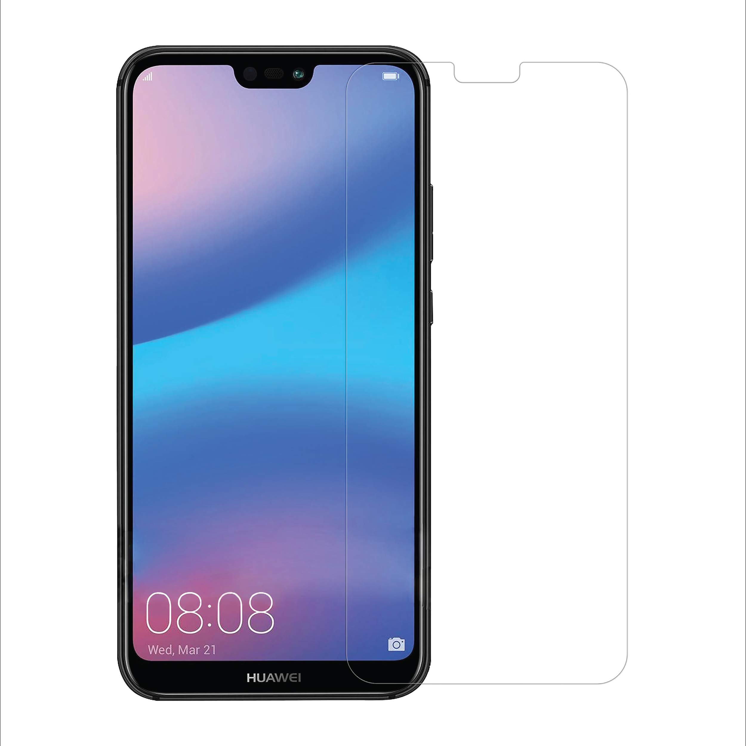 HYPHEN Tempered Glass Screen Protector for Huawei Nova 3e | 2.5D Ultra Strong | 9H Hardness Tempered | Oleophobic Coating | Anti Scratch | Shock Resistant | Crisp HD clear glass