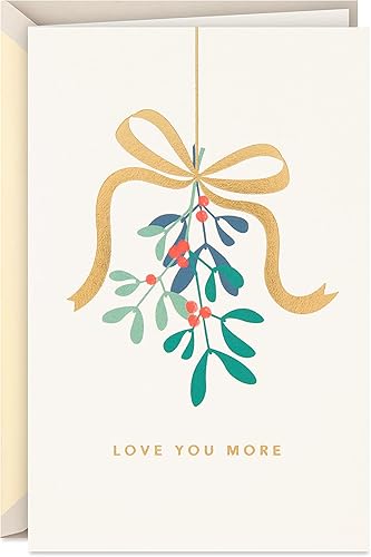 Miniatura 7 de Hallmark Signature - Tarjeta festiva para otros significativos (corazón de bastón de caramelo)