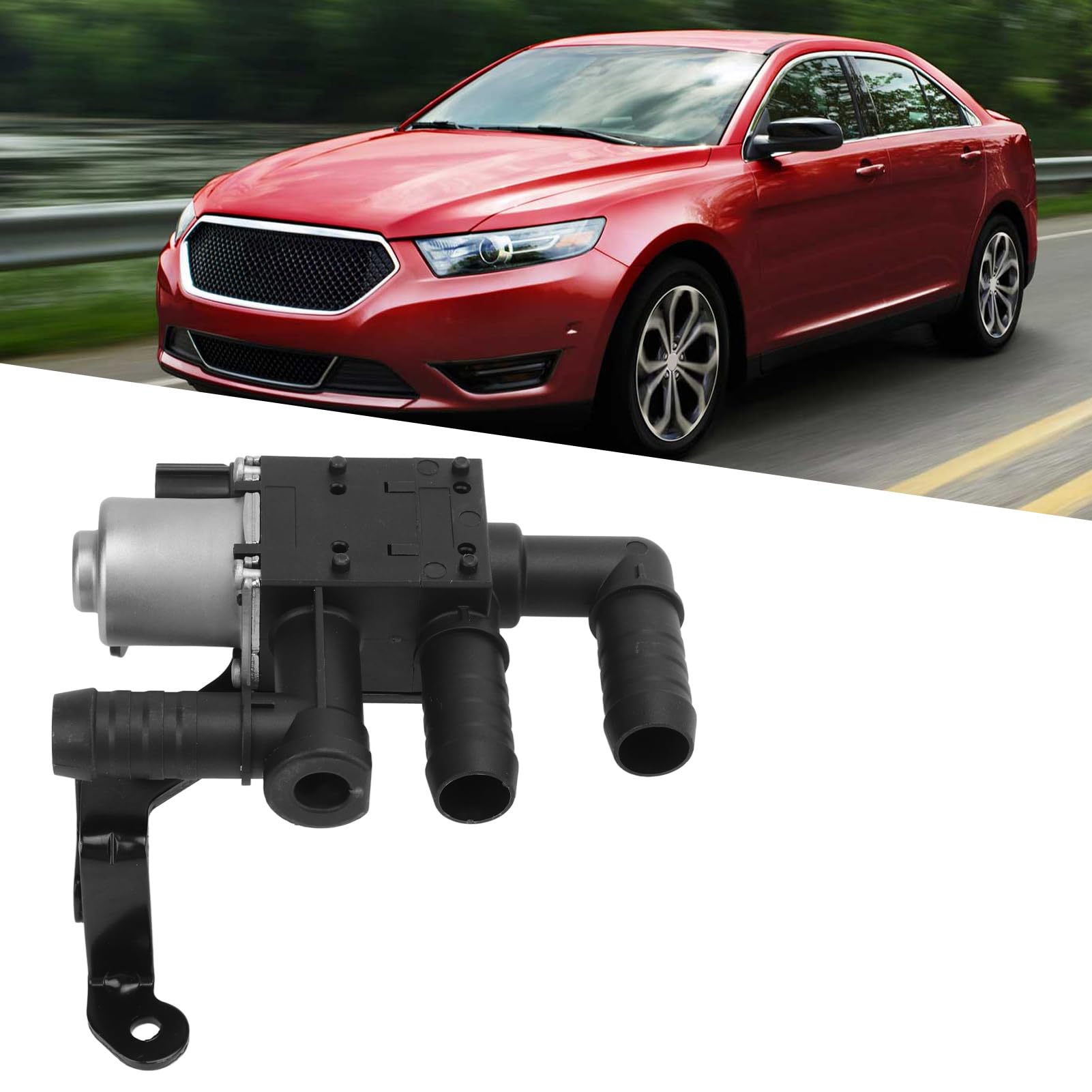 aqxreight Zawór Sterujący Nagrzewnicy DG13-18C310-AA Zamiennik dla Taurus 2.0L 2013?2018 Taurus 2013?2018 2.0L dla Zaworu Sterującego nagrzewnicą Zawór Sterujący Nagrzewnicy AC Podgrzewacz Układu